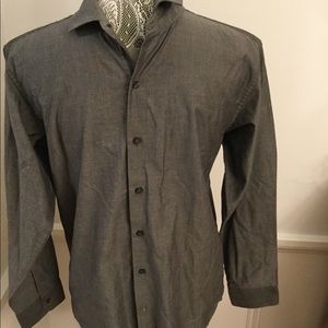 BOYS GRAY DRESS SHIRT 🌟